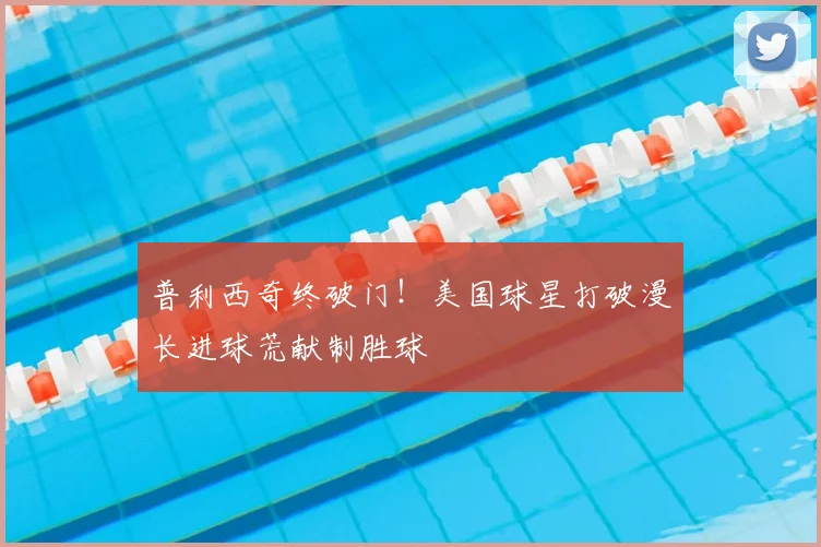 普利西奇终破门！美国球星打破漫长进球荒献制胜球